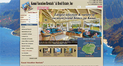 Desktop Screenshot of kauaivacationrentals.com